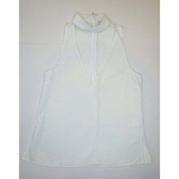 Tobi white chocker top tank white sleeveless small - Picture 4 of 8